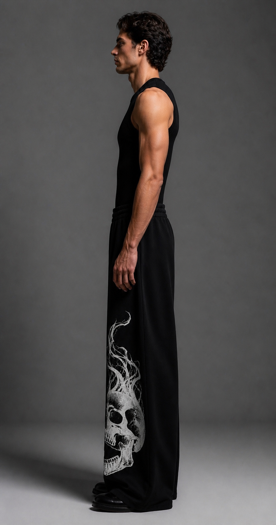 GHOSTFIRE UNISEX STRAIGHT FIT BAGGY PANTS