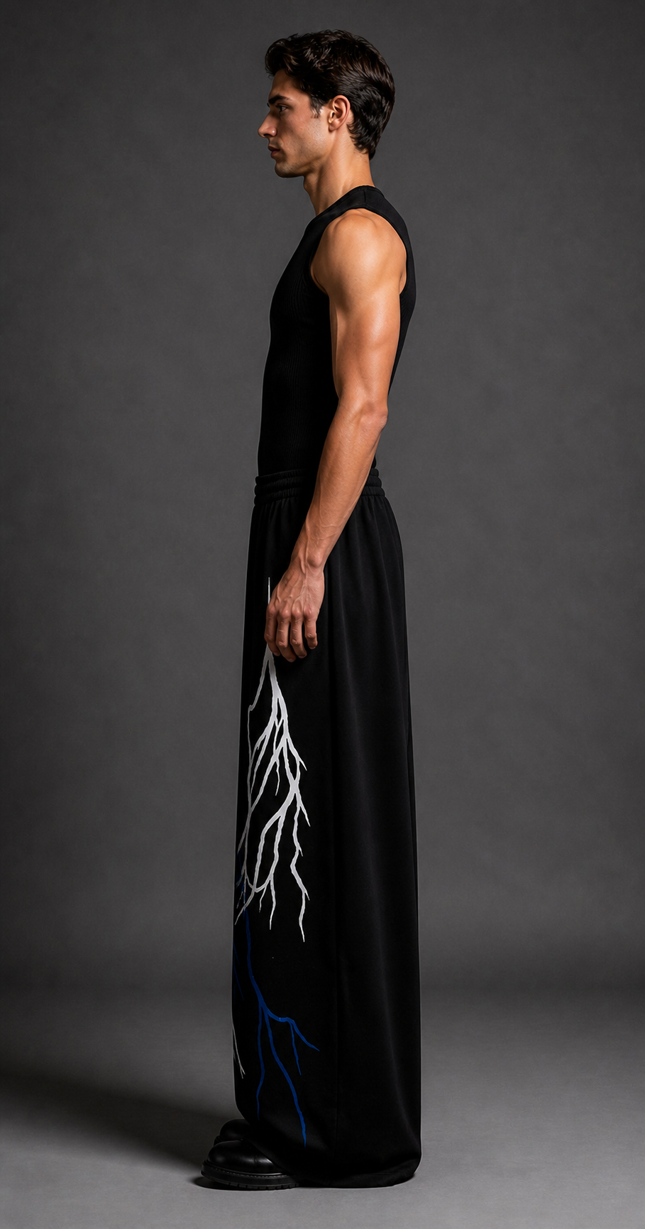 STORM UNISEX STRAIGHT FIT BAGGY PANTS
